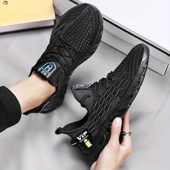 Men's Knitted Comfy Sneakers For Running Jogging