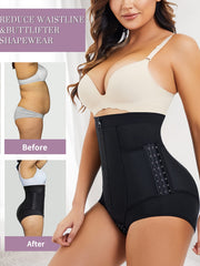 High Waist Compression Zipper Panties Underwear & Shapewear