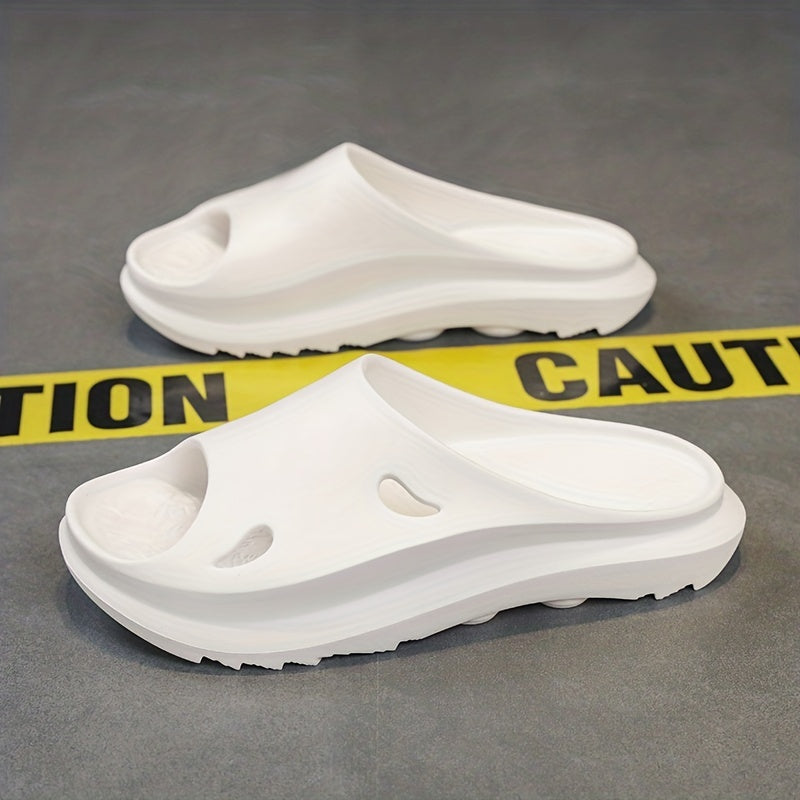 Men's Open Toe Anti-Skid Slippers Outdoor Platform Sandals