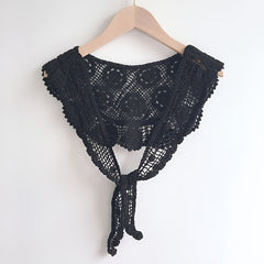 Solid Versatile Decorated Shawl Wrap For Women Fall Spring