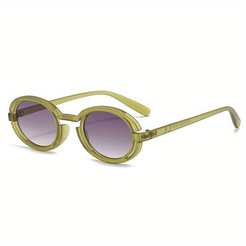 Men's Steampunk Sunglasses UV Protection Retro Round Frame Sunglasses PC Lenses