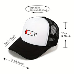 Men's Mesh Trucker Cap Dad Hat Summer Outdoor Sun Cap