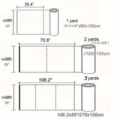 Elastic Grosgrain Dye Cloth Soft for Women's Pants DIY - 59in