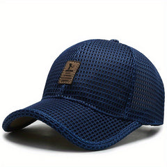 Breathable Men's Baseball Cap Adjustable Sun Protective
