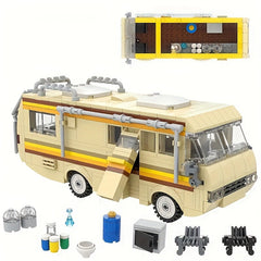 Classic Film and Television Building Block Car Model Ornament