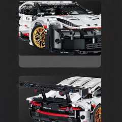 Classic Sports Car Building Block Model Set Adult Collectible Sports Car Buildin