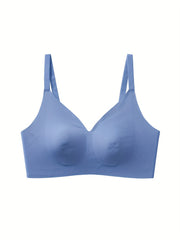 Seamless Wireless Push Up Bra Comfy Skin-friendly Lingerie