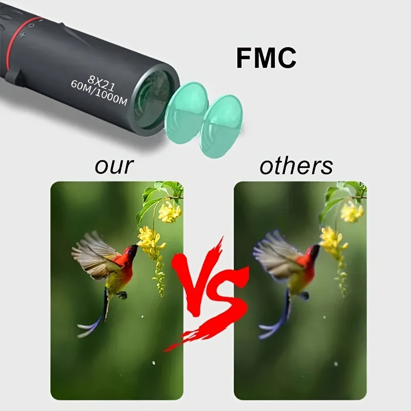 30x25 Monocular Telescope HD Mini Portable for Wildlife Observation Camping