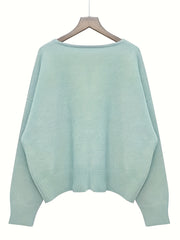Solid Button Up Cardigan Casual V Neck Long Sleeve Cardigan