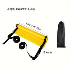 Speed Agility Training Ladder with Storage Bag Football Training Equipment