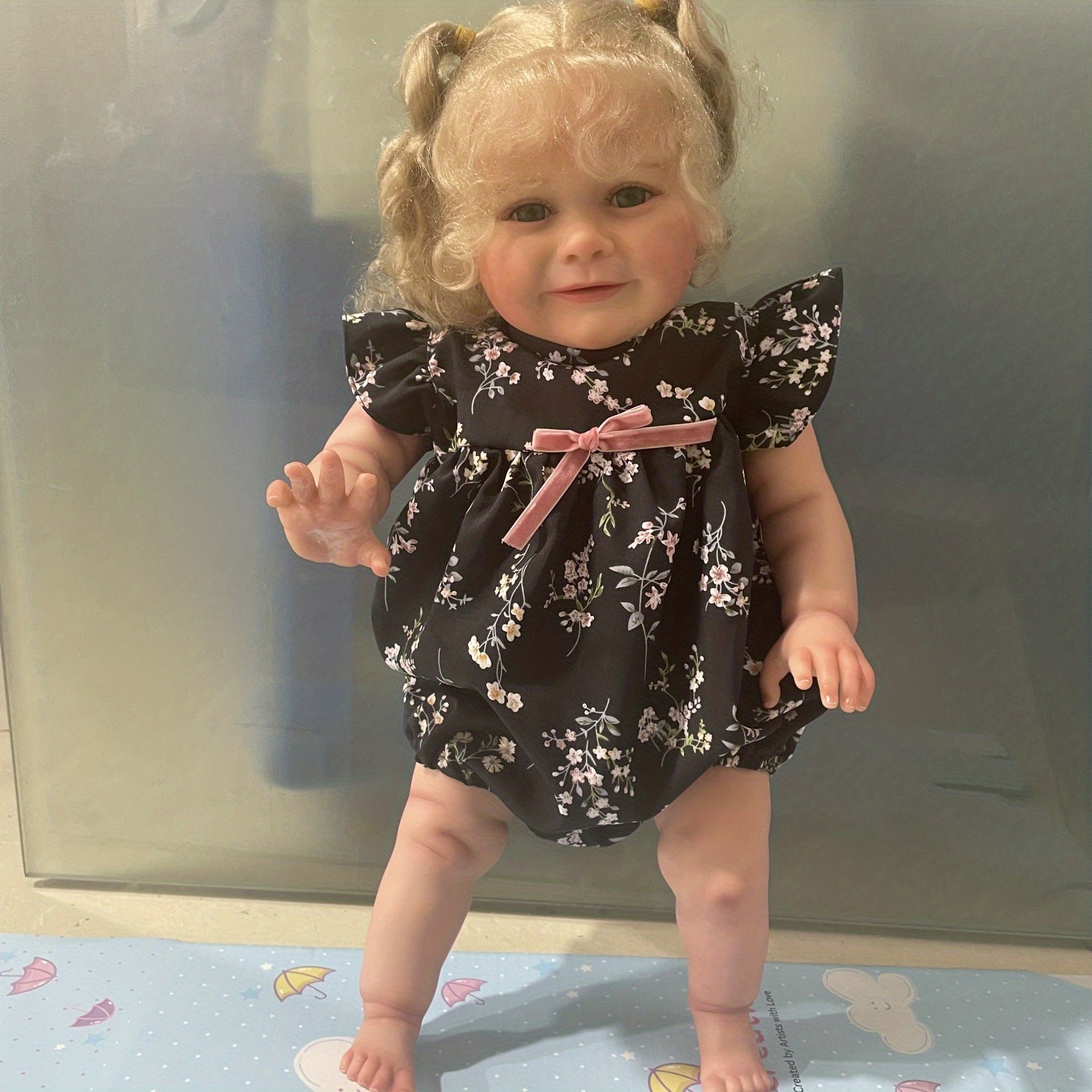 Realistic Zoel Reborn Doll with Hand Rooted Hair and Visible Veins