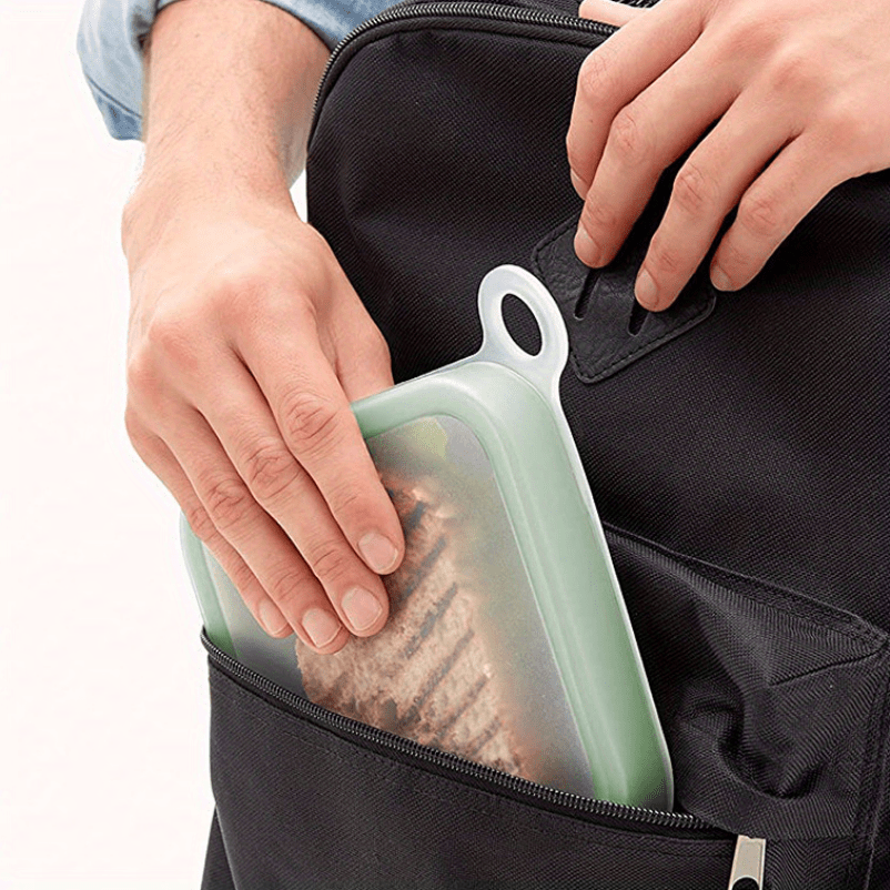 Sandwich Toast Lunch Box Leakproof Food Container for Teenagers and Workers