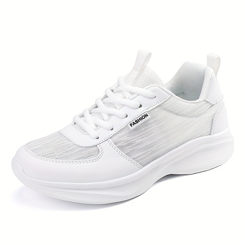 Women's Lace Up Mesh Running Shoes Casual Sneakers Non Slip