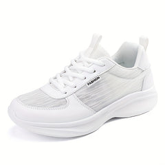 Women's Lace Up Mesh Running Shoes Casual Sneakers Non Slip