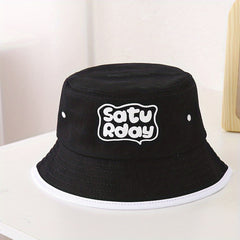 Casual Fisherman's Hat Wide Brim Sun Protection Bucket Hat