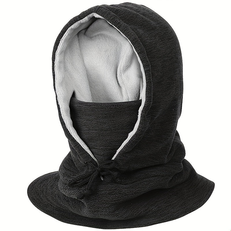 Winter Warm Hat With Face Cover for Men and Women