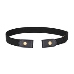 Men's No-Buckle Stretch Belt for Jeans Pants 1 38 Inches