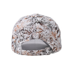 Leaf Print Baseball Cap Hip Hop Hat Sun Hats