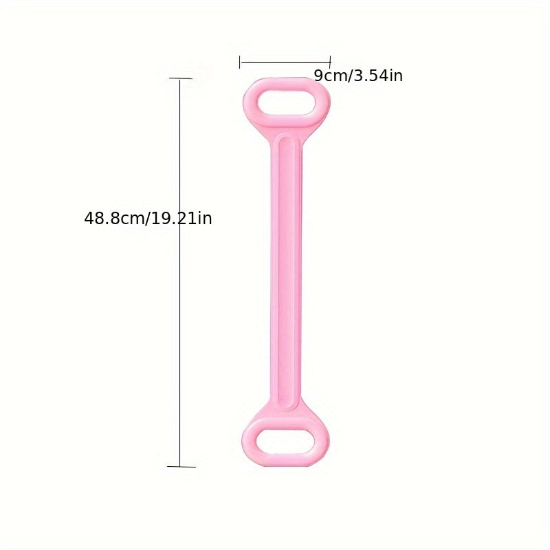 Elastic Yoga Resistance Tension Belt 8 Shaped Fitness Stretching Rope