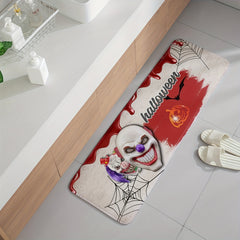 Soft Non Slip Halloween Floor Mat Bath Rug Machine Washable