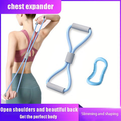Yoga Stretching Band & Ring Set for Back & Shoulder Opening