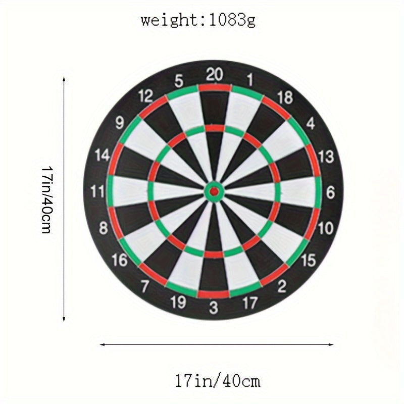 Professional Double Sided Dart Board Set with Accessories