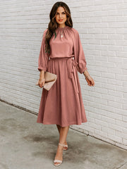 Summer High Waist Slim Maxi Dress