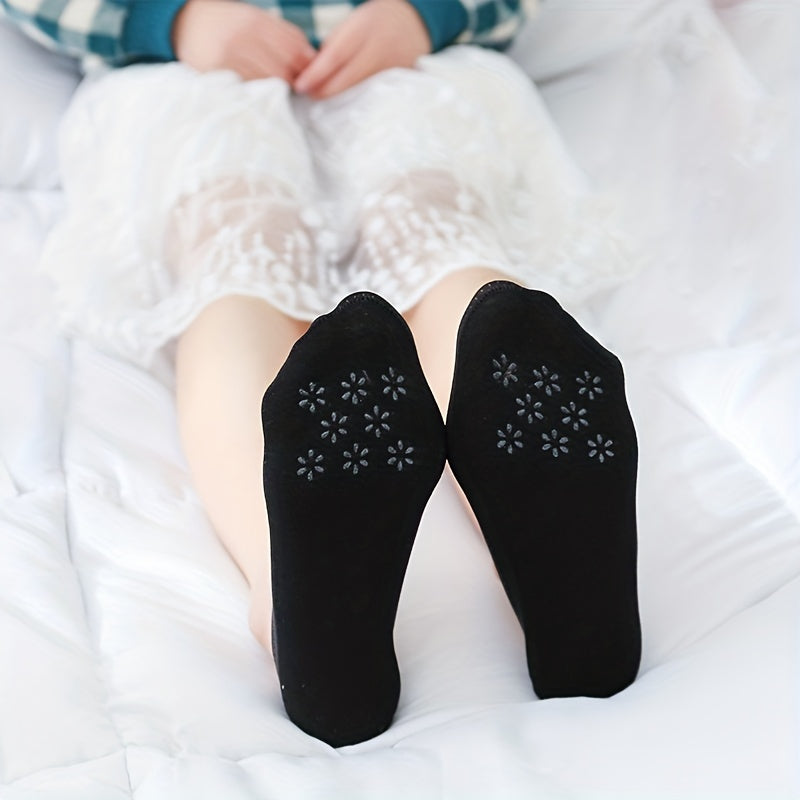 4 Pairs Invisible Ankle Socks Lightweight Breathable Women's Stockings