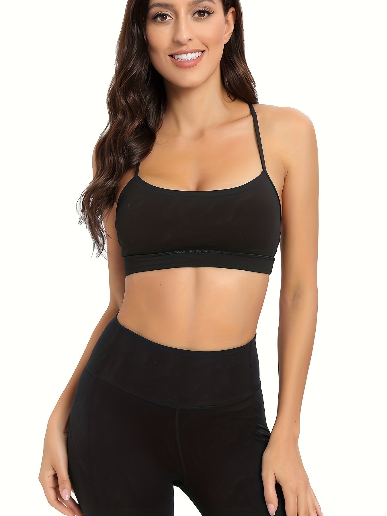 Criss Cross Sports Bra for Women