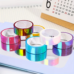 Rainbow Film Tape Laser Tape for DIY Decorative