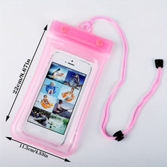 Waterproof Mobile Phone Pouch IPX7 Rated Dry Bag
