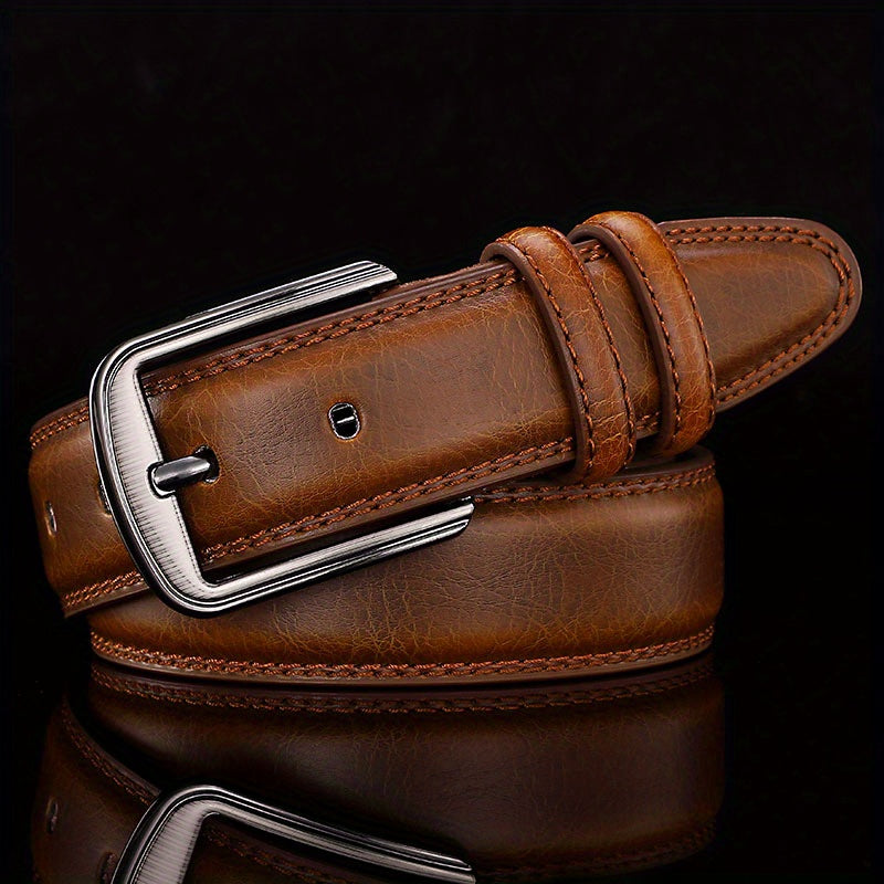Men's Buckle Belt Business Suit Decorative Belt For Outdoor Party