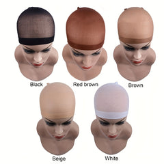 2 Pcs Wig Cap Hair Net Mesh Caps For Making Wigs Size