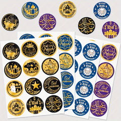 Moon Decoration Adhesive Sticker Party Creative Sticker Gift