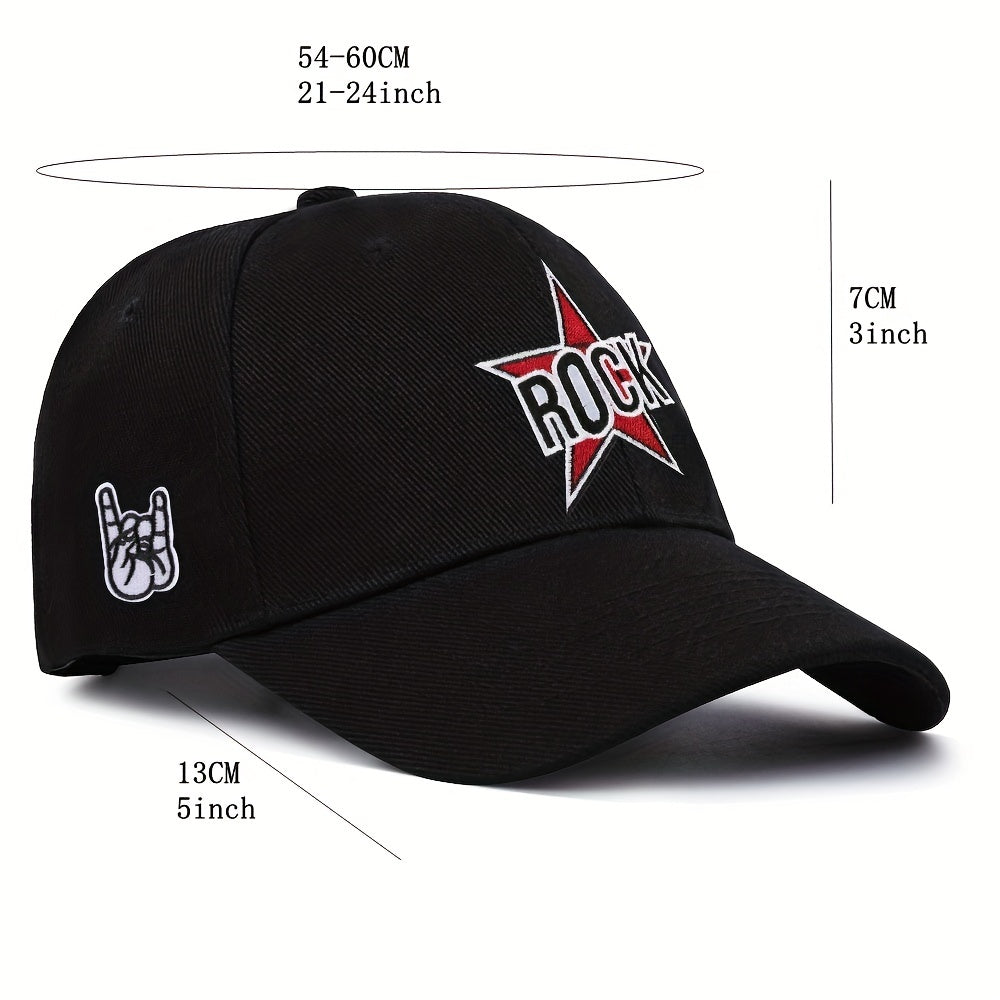 Multicolor Embroidery Outdoor Baseball Cap Sun Hat