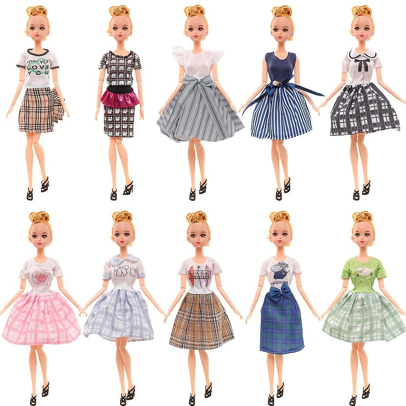 1pc Dresssuit For 1 6 Doll Set Uniform Party Skirt Bobby Doll Accessory Baby Toy