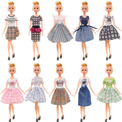 1pc Dresssuit For 1 6 Doll Set Uniform Party Skirt Bobby Doll Accessory Baby Toy
