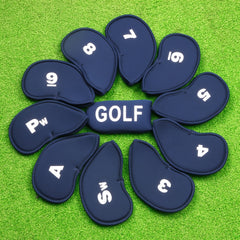 10pcs Golf Putter Head Cover Durable Lightweight Scratch Protection