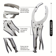 Locking Grip Filter Remover Wrench Tool Vise Vice Holding Gripping Pliers