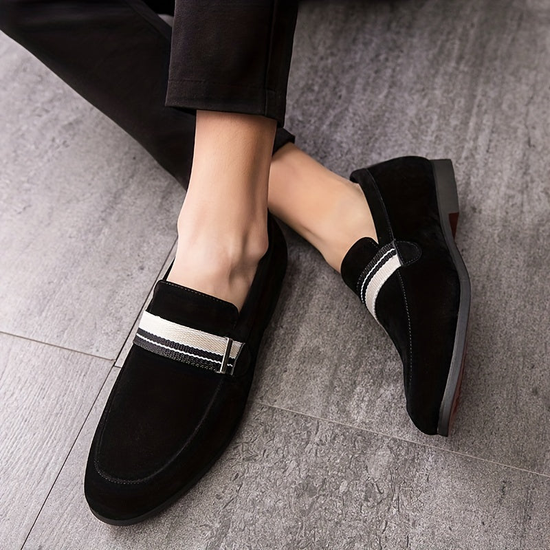 Men's Slip On Loafers Assorted Colors Smart Casual Dress Shoes
