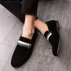 Men's Slip On Loafers Assorted Colors Smart Casual Dress Shoes