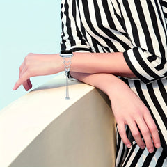 Heart Shape Watch Band Bracelet Dressy Replacement Strap