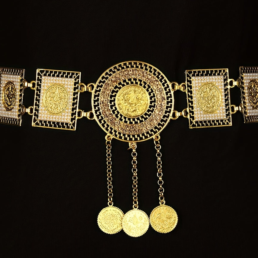 Metal Sun Flower Waist Chain Belt Hair Accessories For Girls