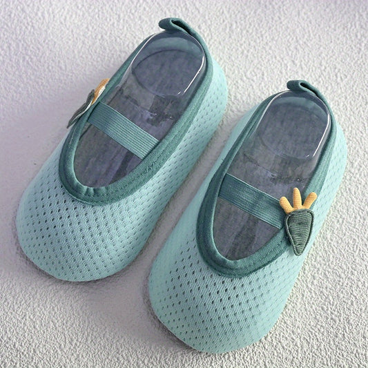 2pairs Baby Girls Kids Non-slip Floor Socks Comfy Shoes Toddlers Children Socks
