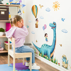 Butterfly Dinosaur Flower Wall Decal Vinyl Mural Art