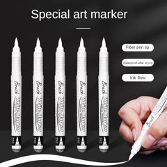 3pcs Waterproof Acrylic Ink Marker Pens for DIY Crafts & Art Supplies