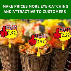 10pcs Hanging Signs for Promotional Labels in Stores