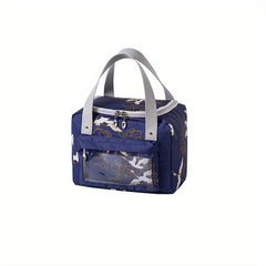 Large Capacity Japanese Lunch Bag Insulated Bento Picnic Office Work Waterproof