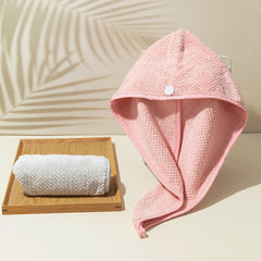 Hair Drying Towel Wrap Cap for Quick Drying