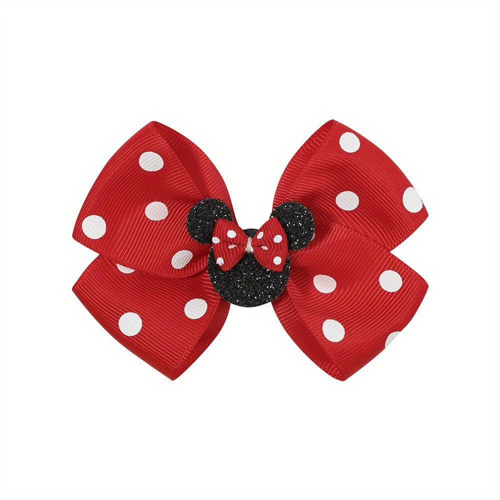Polka Dot Bows for Baby Girls - Headwear for Little Girls